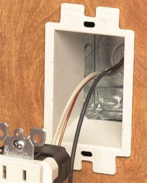 how to replace a electrical panel box|install outlet box without stud.